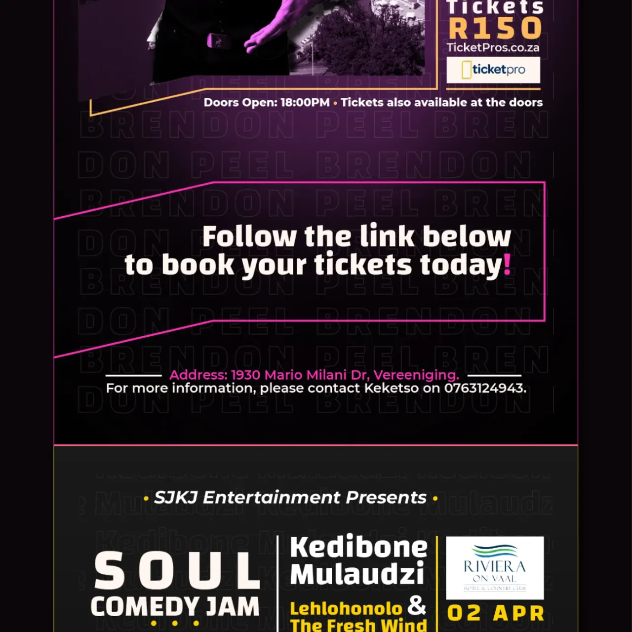 Comedy Nights at Riviera on Vaal, part 3 of 10