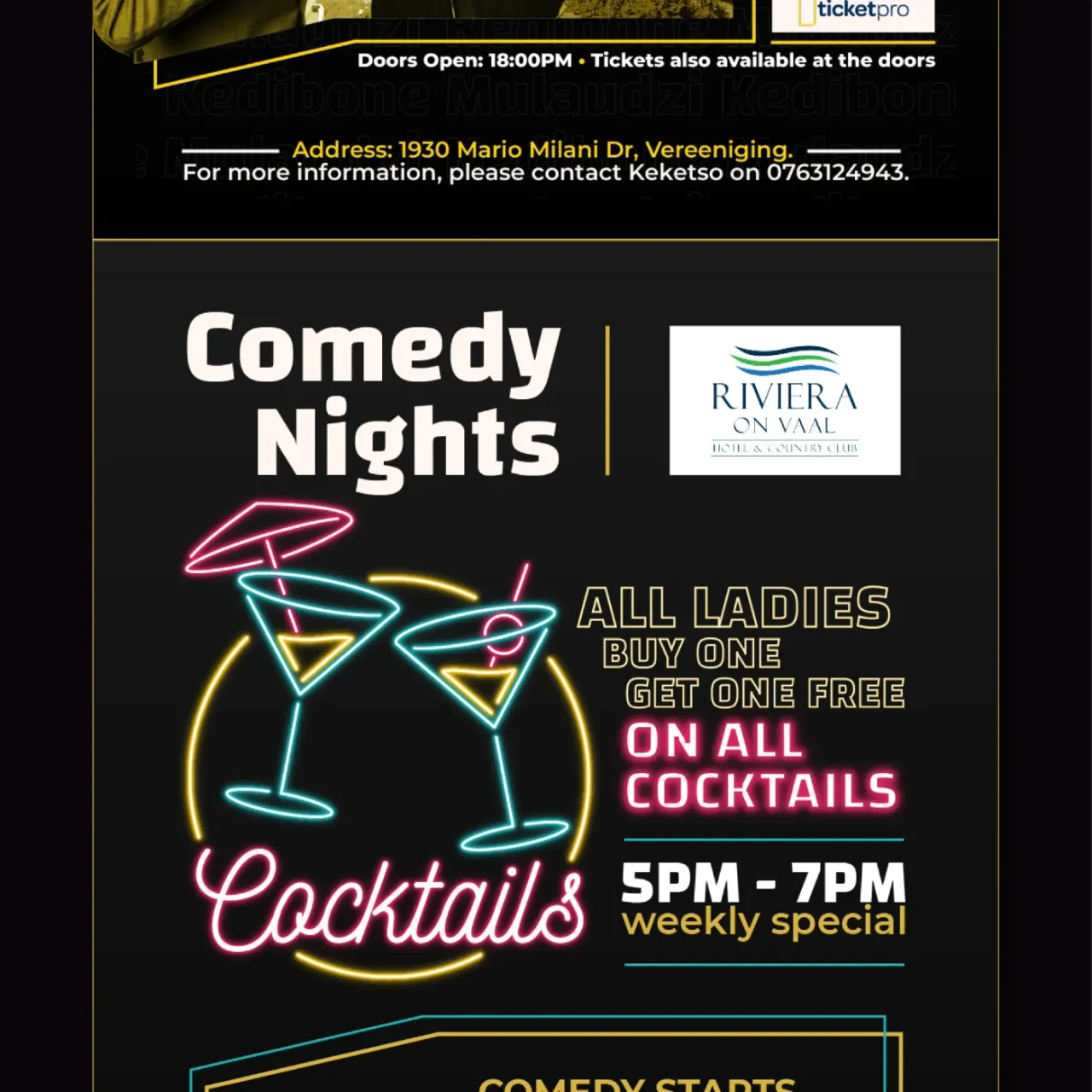 Comedy Nights at Riviera on Vaal, part 6 of 10
