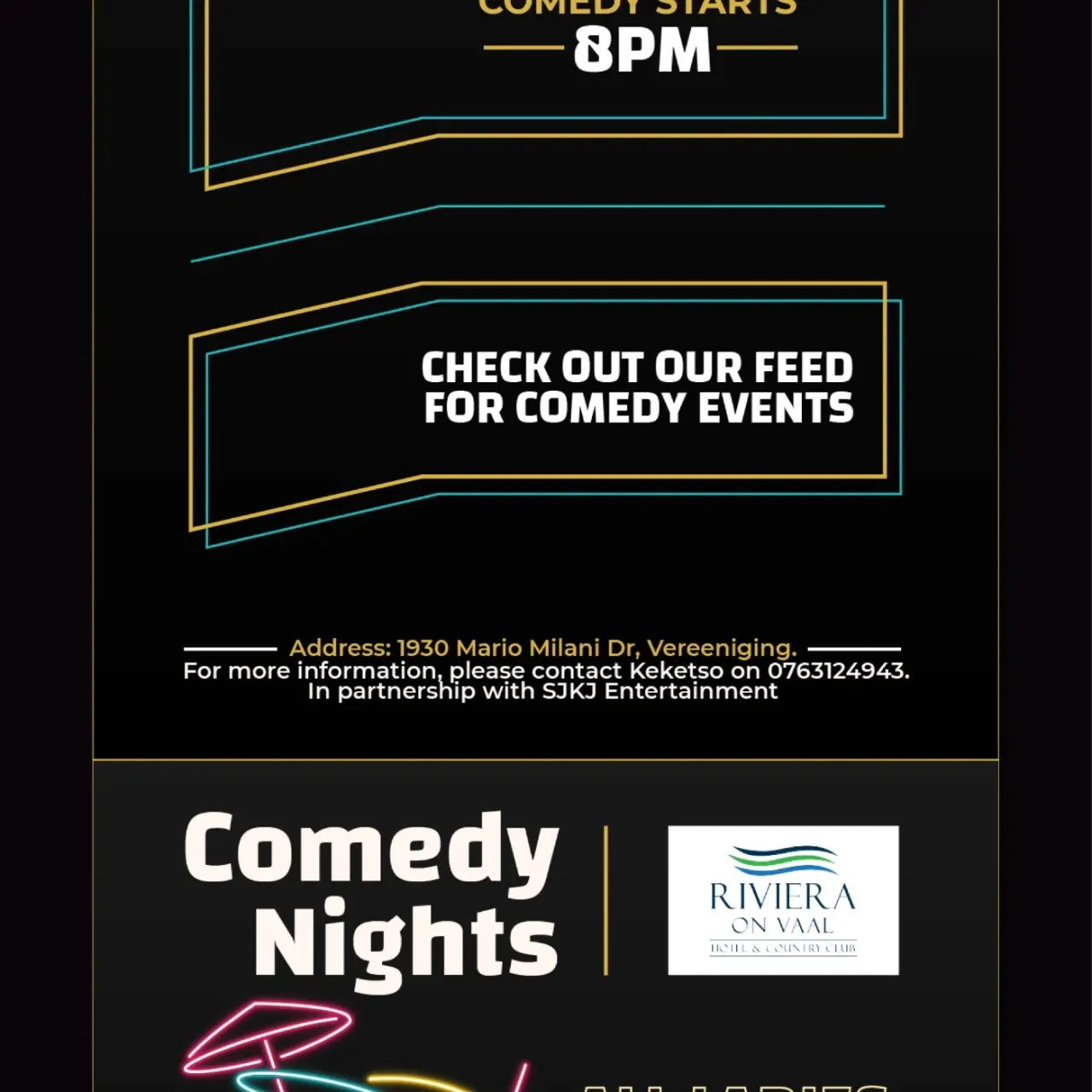Comedy Nights at Riviera on Vaal, part 7 of 10