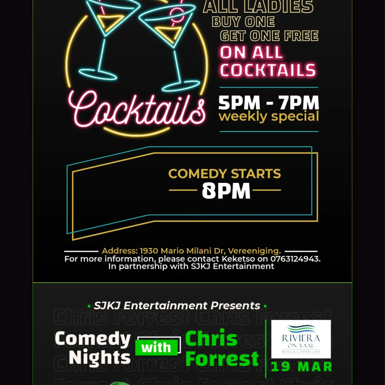 Comedy Nights at Riviera on Vaal, part 8 of 10