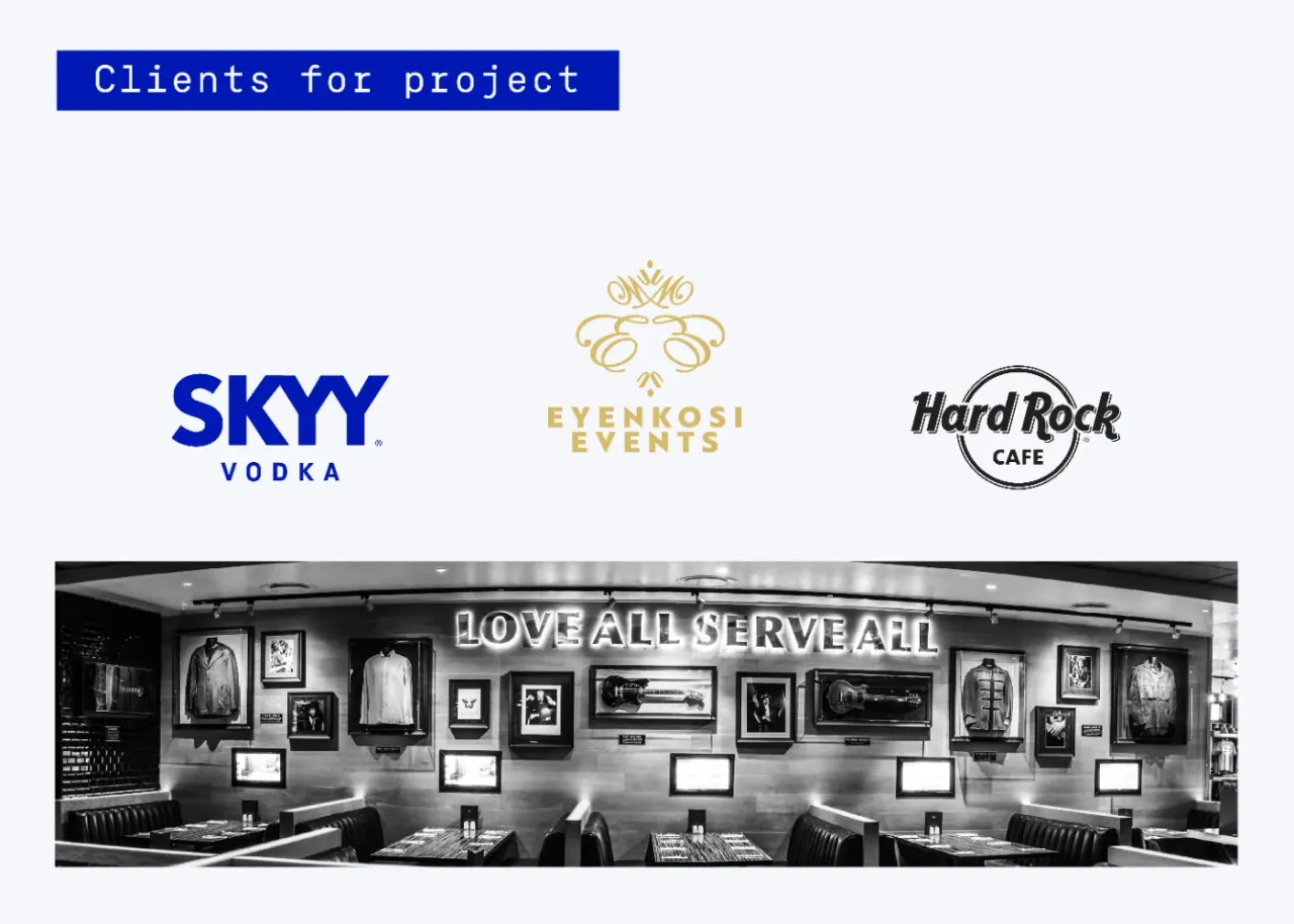 SKYY Vodka × Hard Rock Cafe, part 2 of 7